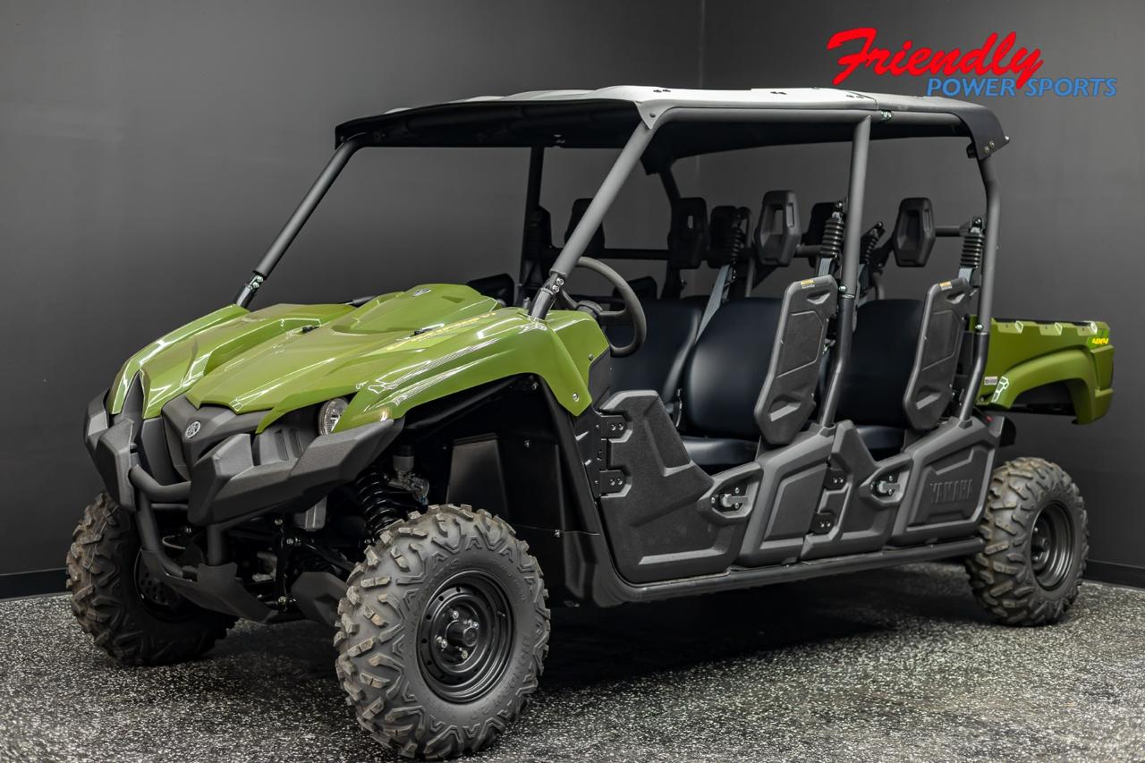 Green Yamaha Viking VI side-by-side at Friendly Powersports Slidell
